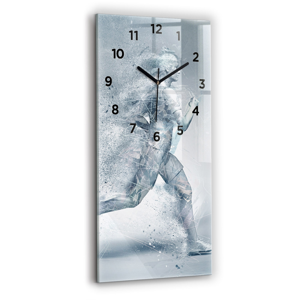 Horloge rectangulaire verticale Homme courant