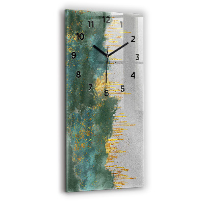 Horloge murale verticale Motif décoratif