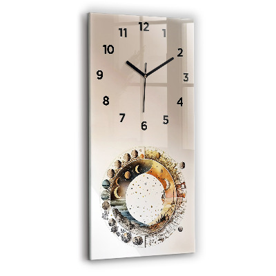 Horloge murale verticale Horloge astronomique
