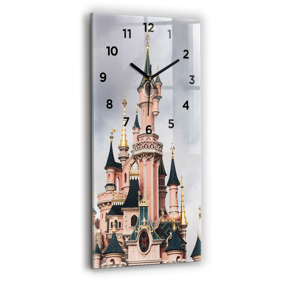 Horloge rectangulaire verticale Château de Disneyland à Paris