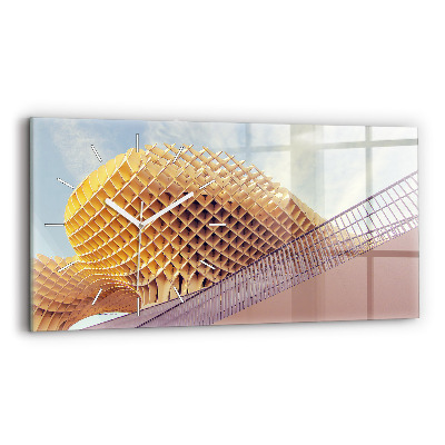 Horloge horizontale en verre Point de vue à Séville