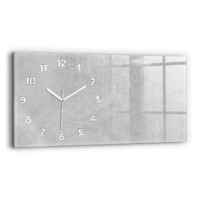 Horloge rectangulaire horizontale Mur de pierres