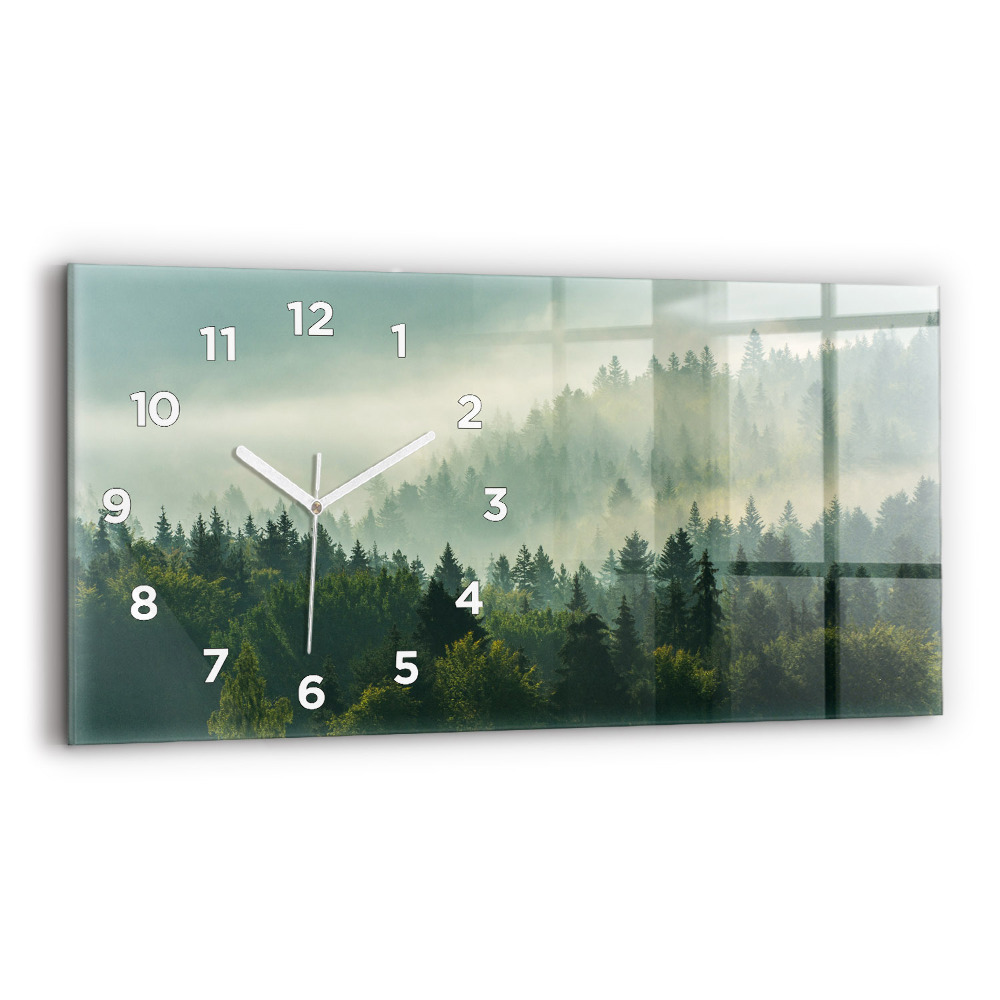 Horloge rectangulaire horizontale Enfants au lever du soleil