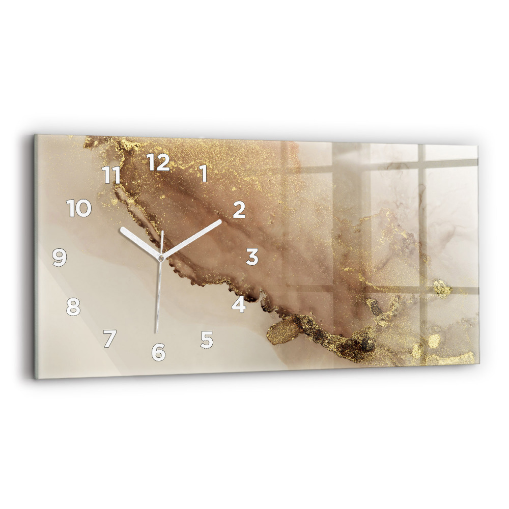 Horloge murale horizontale Art moderne