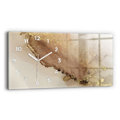 Horloge murale horizontale Art moderne
