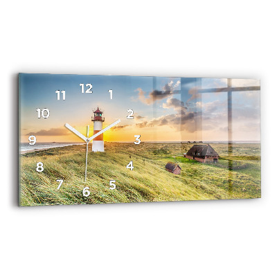 Horloge rectangulaire horizontale Phare