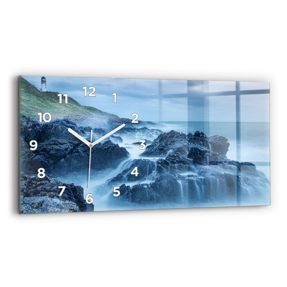 Horloge rectangulaire horizontale Phare