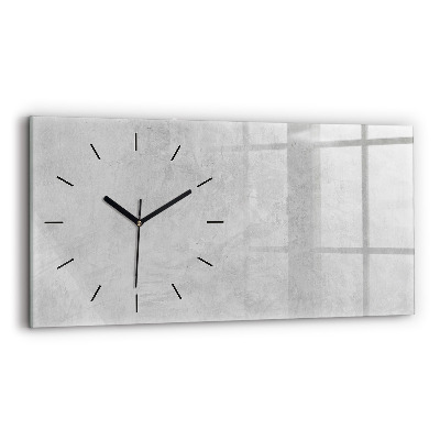 Horloge rectangulaire horizontale Mur de pierres