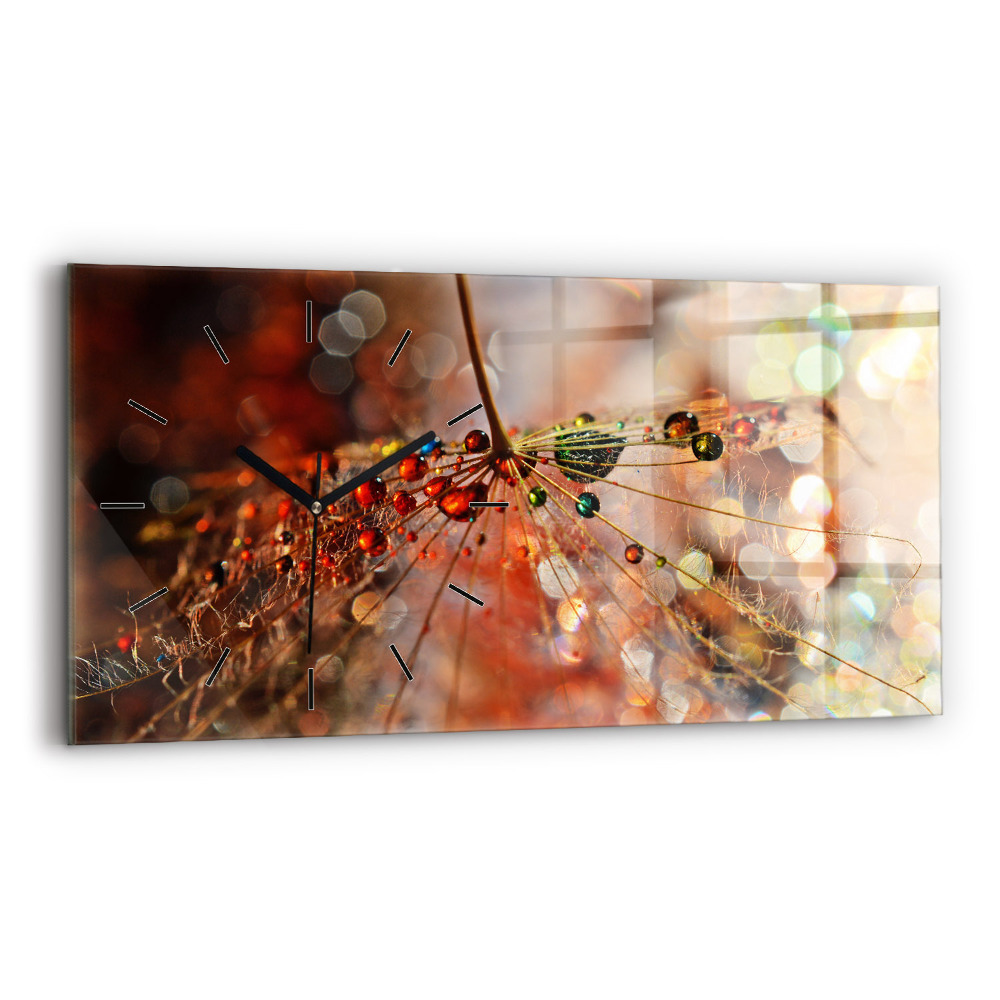 Horloge rectangulaire horizontale Souffleur avec rosée