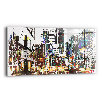Horloge rectangulaire horizontale Ville de New York