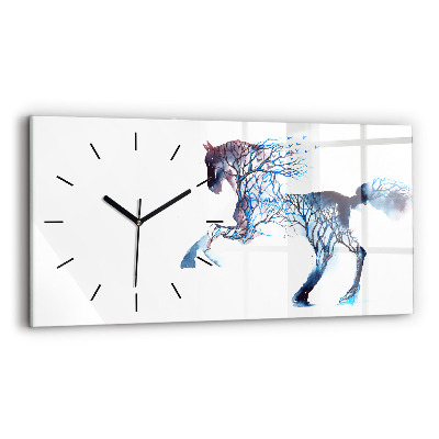 Horloge rectangulaire horizontale Altruisme dans la nature animale