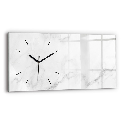 Horloge rectangulaire horizontale Marbre