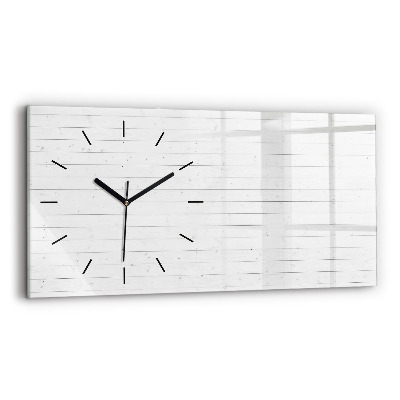Horloge rectangulaire horizontale Panneaux en bois
