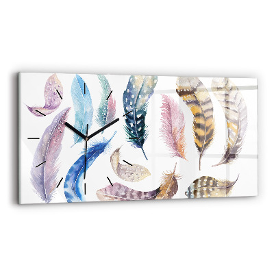 Horloge rectangulaire horizontale Illustration rétro