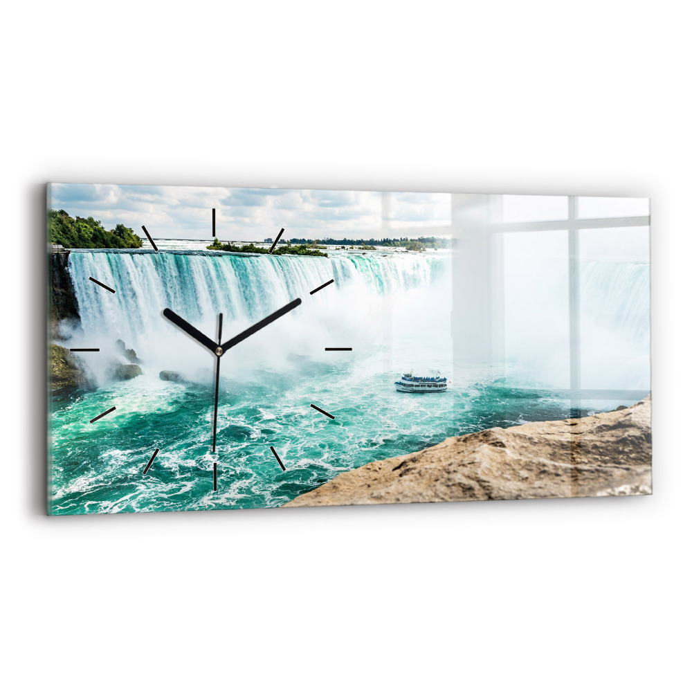 Horloge rectangulaire horizontale Bateau Niagara