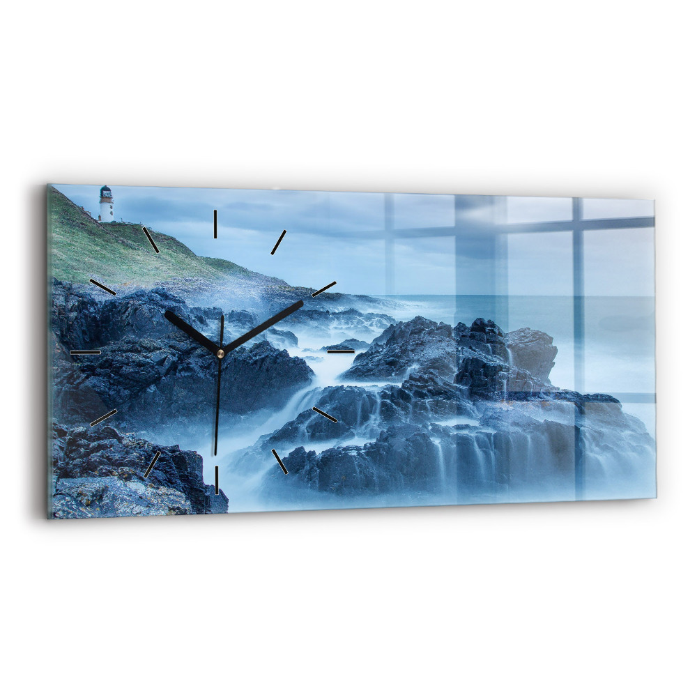 Horloge rectangulaire horizontale Phare