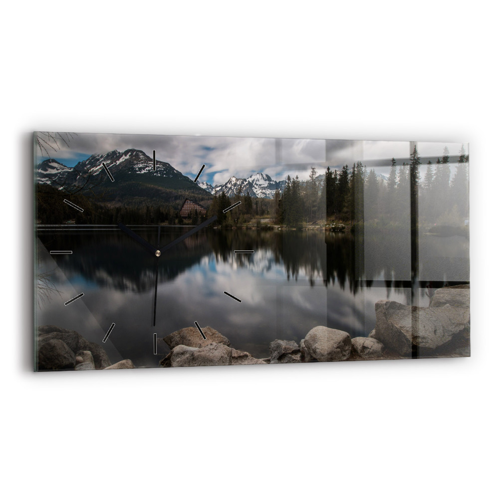 Horloge murale horizontale Hautes Tatras en Slovaquie