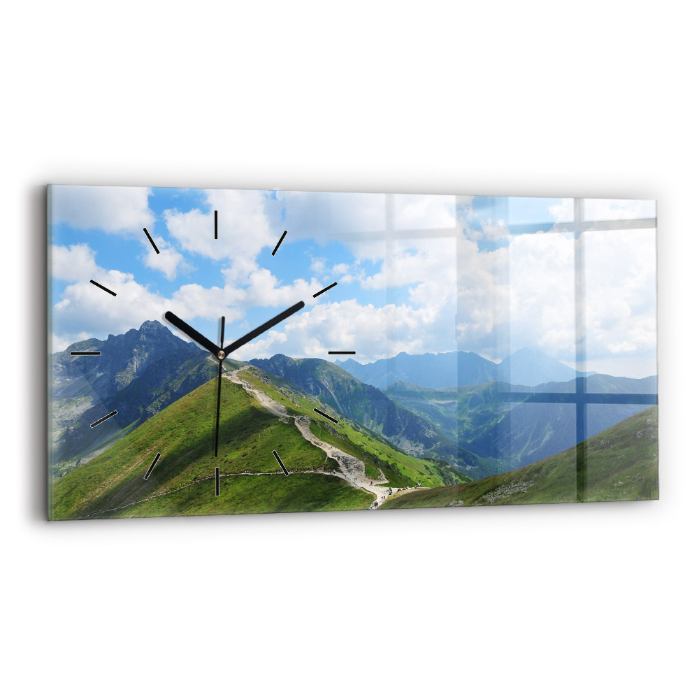 Horloge horizontale en verre Kasprowy Wierch Zakopane