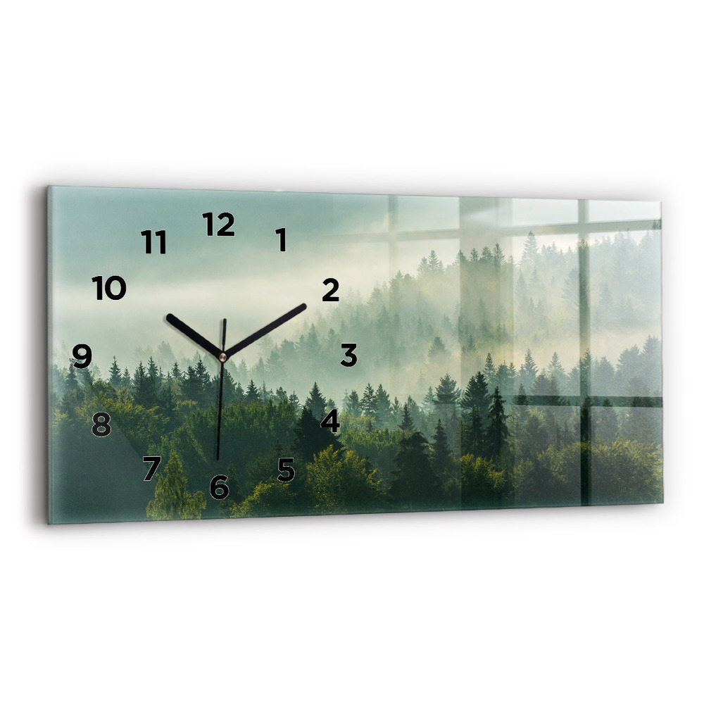 Horloge rectangulaire horizontale Enfants au lever du soleil