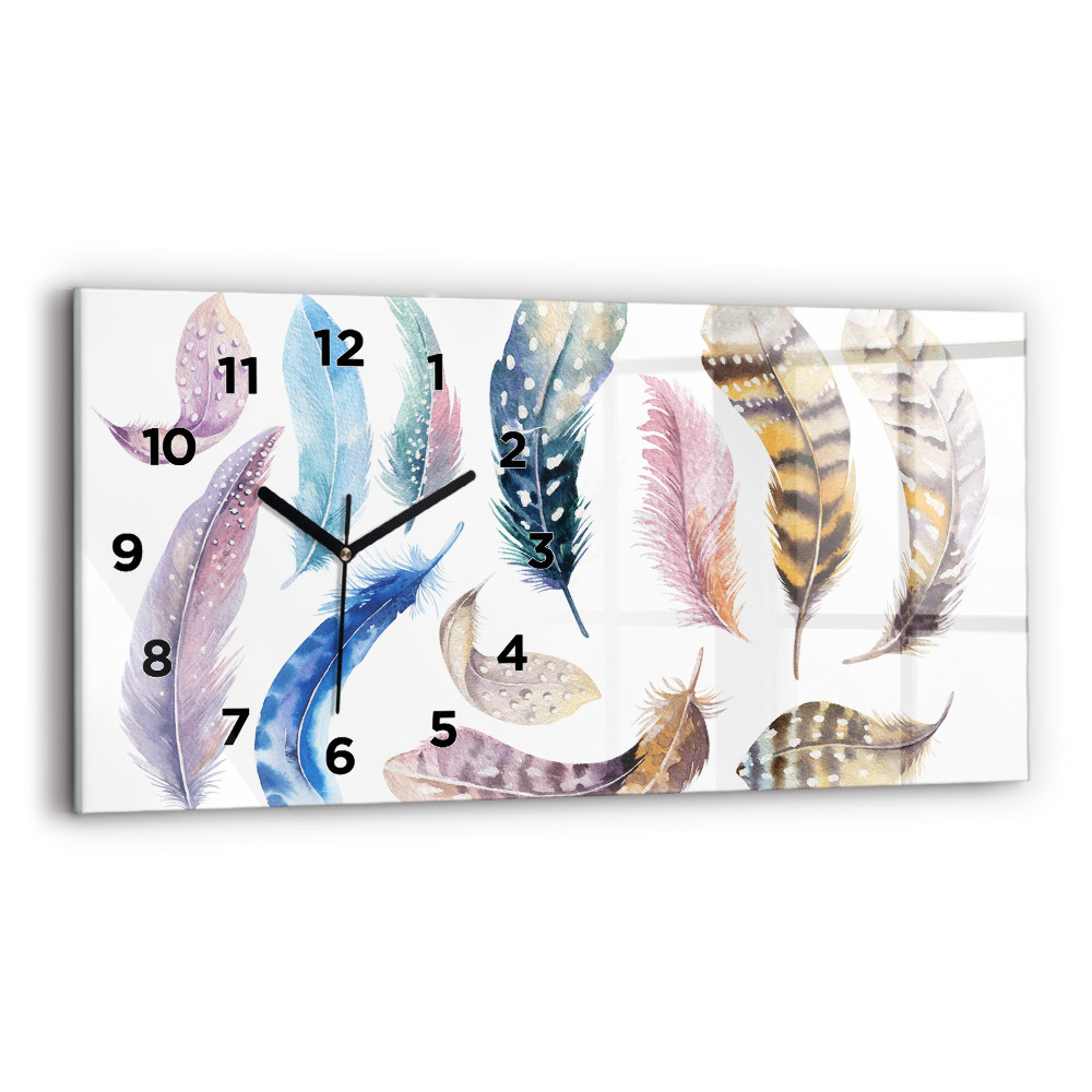 Horloge rectangulaire horizontale Illustration rétro