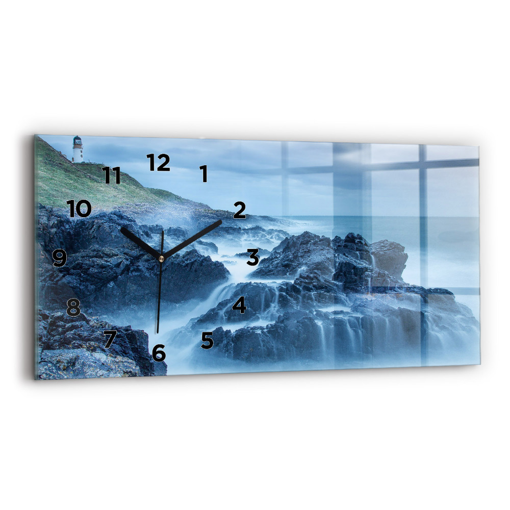 Horloge rectangulaire horizontale Phare