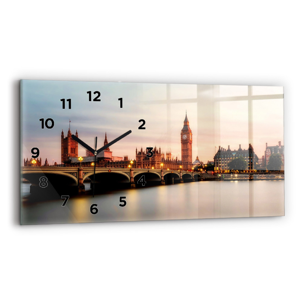 Horloge rectangulaire horizontale Big Ben à Londres