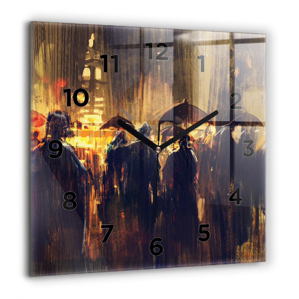 Horloge murale carrée 60x60 cm Impressionnisme dans le marché de l'art