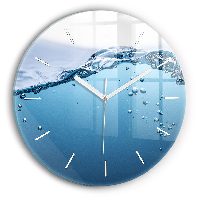 Horloge ronde Vue sous-marine