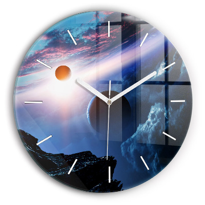 Horloge ronde Grande galaxie