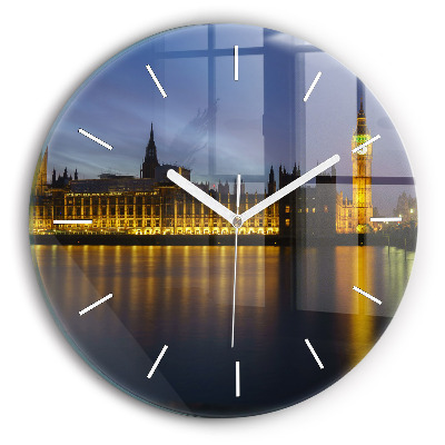 Horloge ronde en verre Palais Winchester à Londres