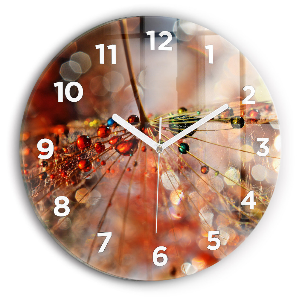 Horloge ronde Souffleur avec rosée