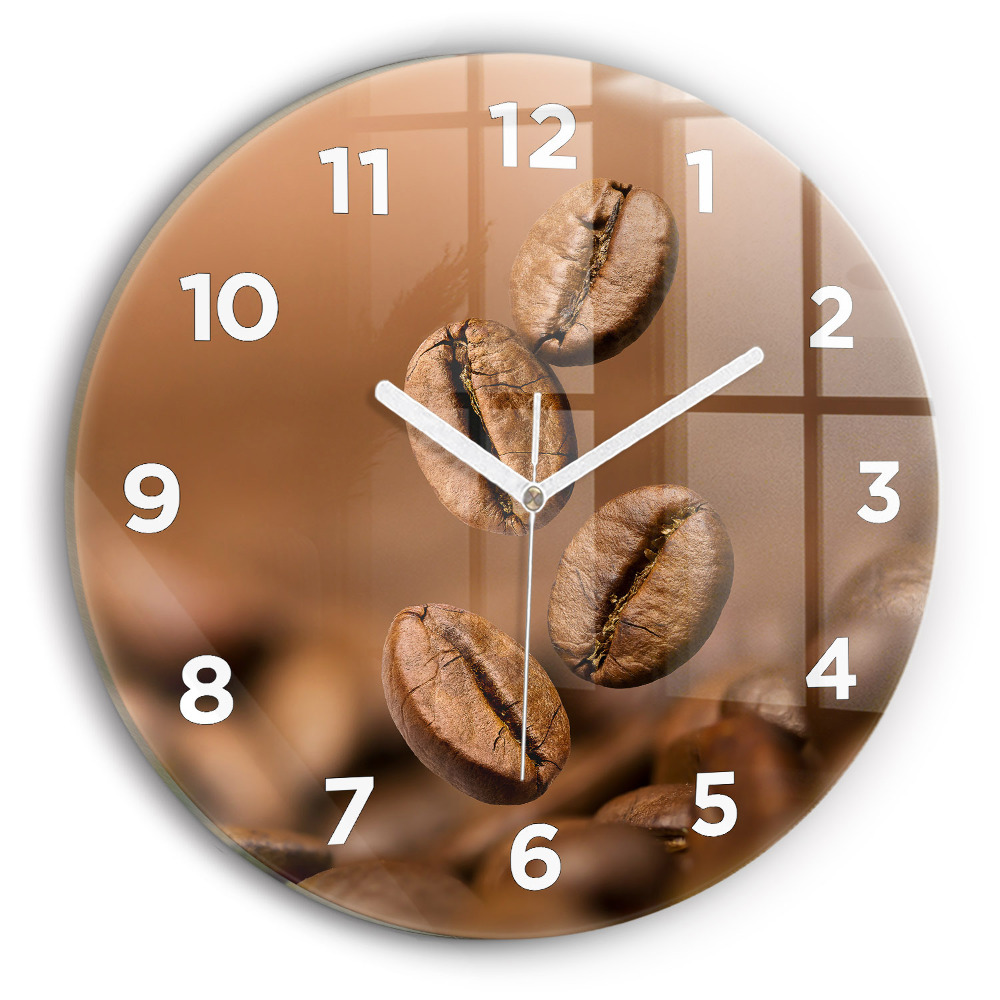 Pendule murale ronde Couleurs abstraites