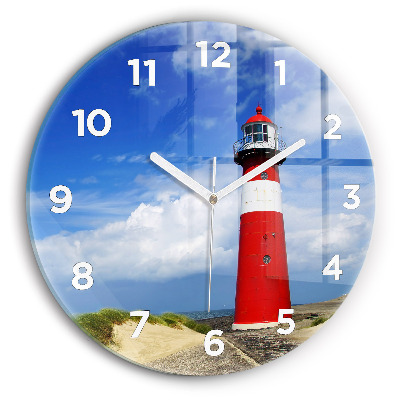 Horloge ronde murale Phare