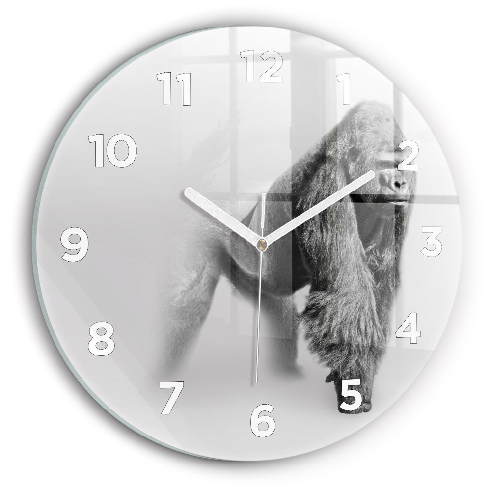 Horloge ronde murale Collection d'art animalier