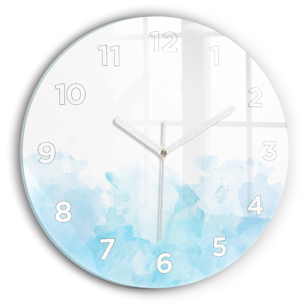 Pendule murale ronde Taches peintes