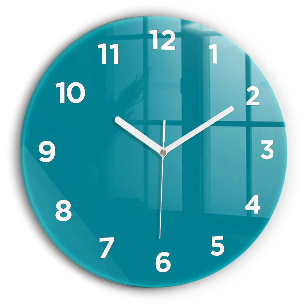 Horloge ronde Bleu marine