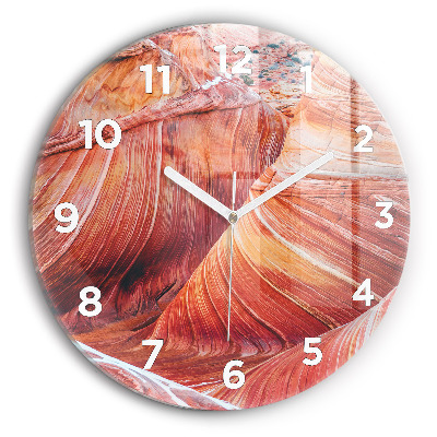 Pendule murale ronde Grand Canyon pittoresque