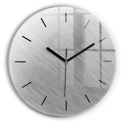 Mur en métal Pendule murale ronde