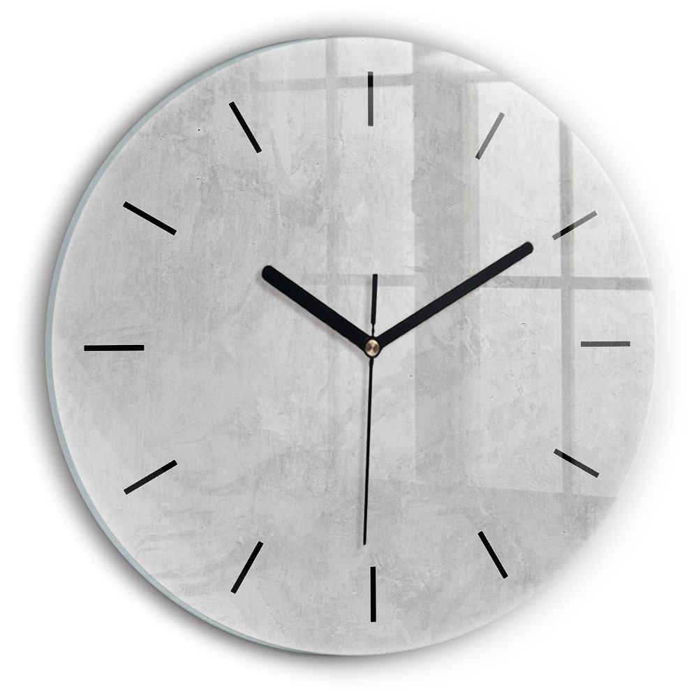 Mur de pierre Horloge ronde murale