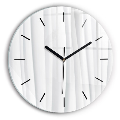 Texture de vagues Horloge ronde murale