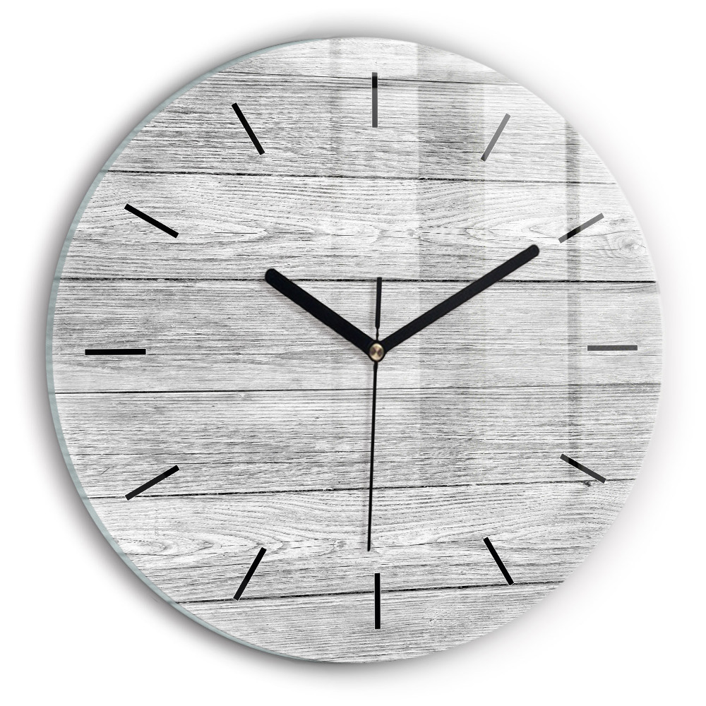 Panneaux en bois Horloge ronde