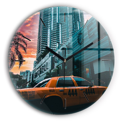 Miami, Floride Horloge ronde murale