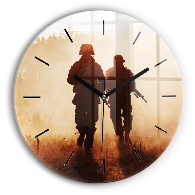 Soldats Horloge ronde