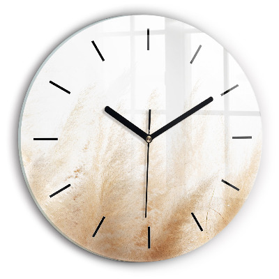 Épi de blé Horloge ronde