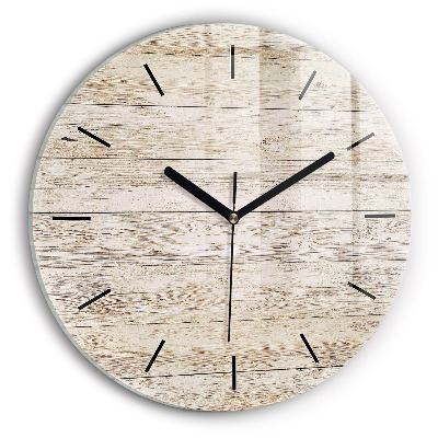 Panneaux en bois Horloge ronde