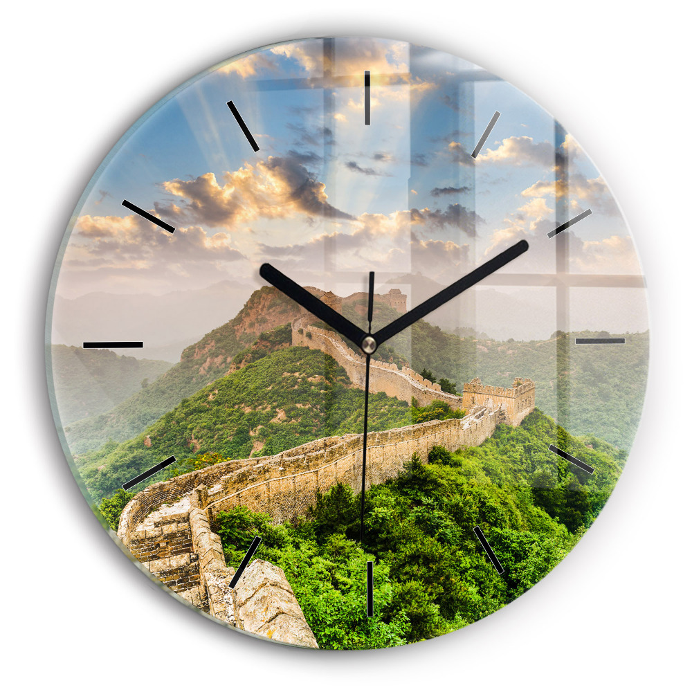 Grande Muraille de Chine Horloge ronde