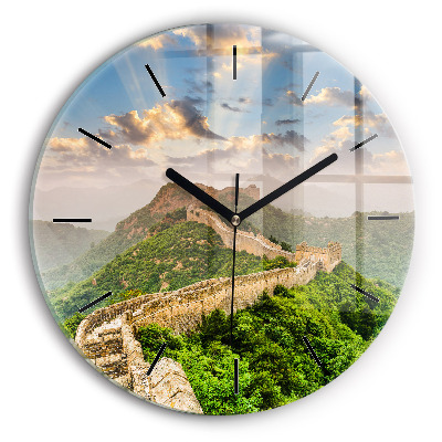 Grande Muraille de Chine Horloge ronde