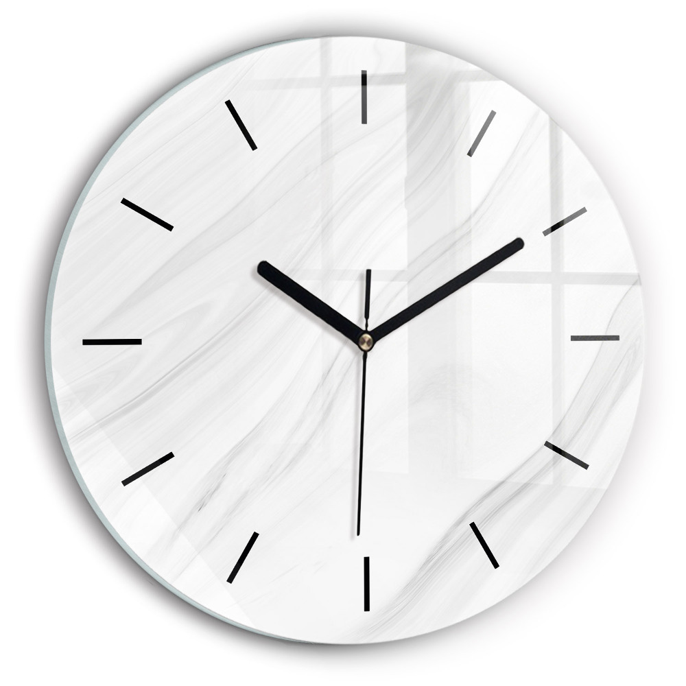 Marbre décoratif Pendule murale ronde