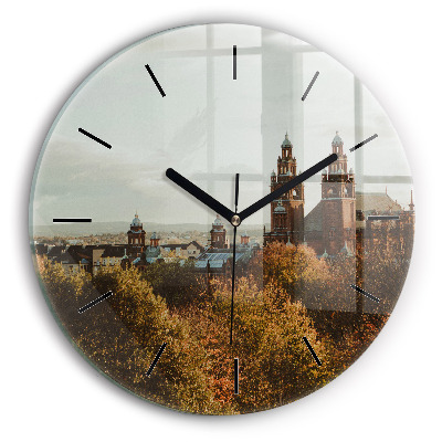 Galerie d'art à Glasgow Horloge ronde murale