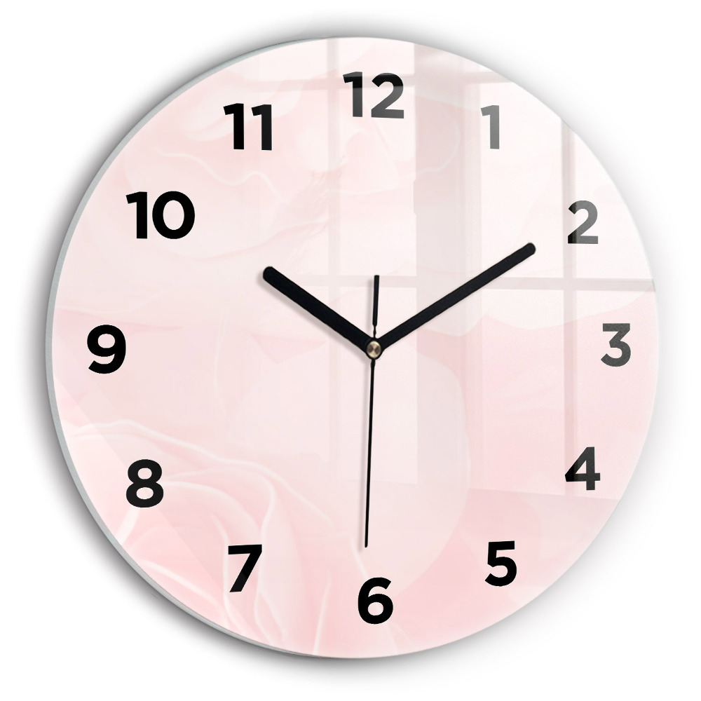 Horloge ronde murale Roses